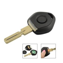 BMW chave inserir E36, E38, E39, Z3, M3, M5, Serie 3/5/7 com lâmpada HU58