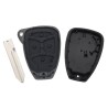 Carcasa para mando a distancia de 2 botones para Jeep Compass, Wrangler y Grand Cherokee