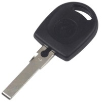 Llave con transpondedor compatible con VW HU66 Golf Passat Beetle Tiguan Touran