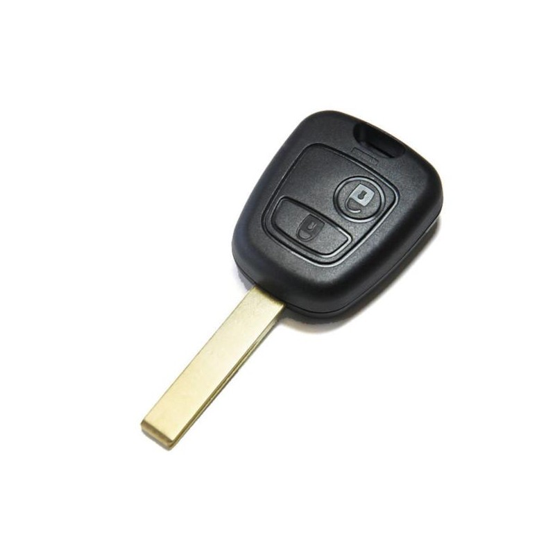 Transmisor de control remoto de 2 botones para Peugeot 307 6554RC