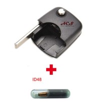 audi ID48 HU-H66 inserção de chave codificada