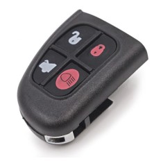 4-knops sleutelbehuizing Jaguar X,S,E,F TYPE XJ,XK,XF,XKR,Sport