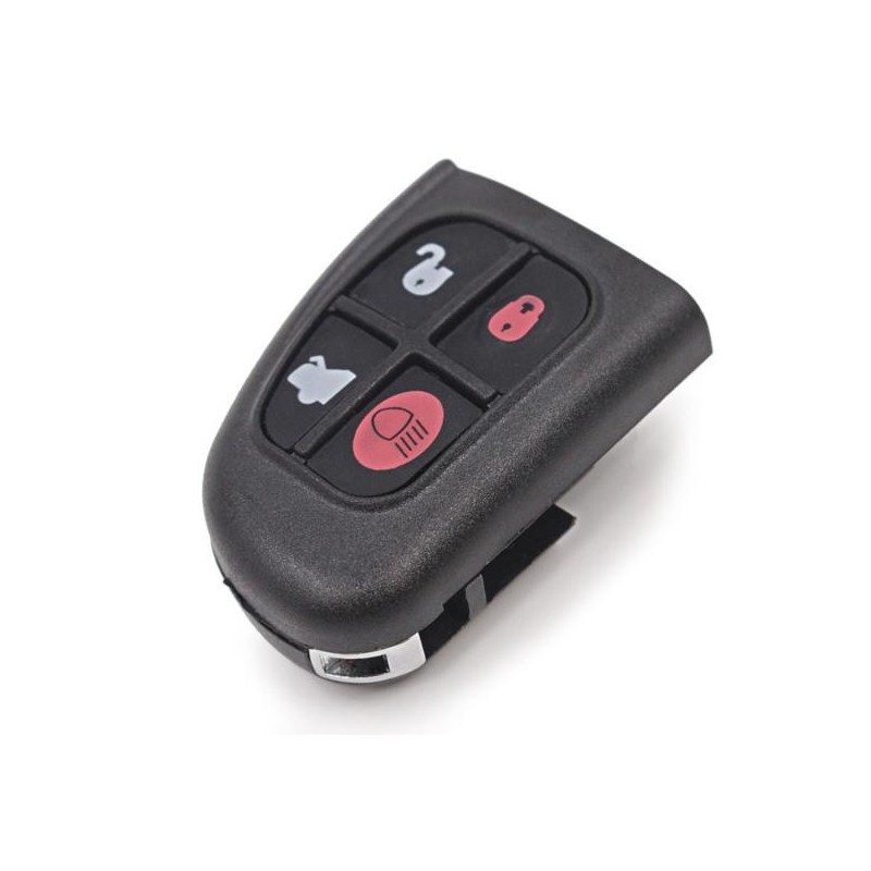 Carcasa de llave de 4 botones Jaguar X, S, E, F TYPE XJ, XK, XF, XKR, Sport