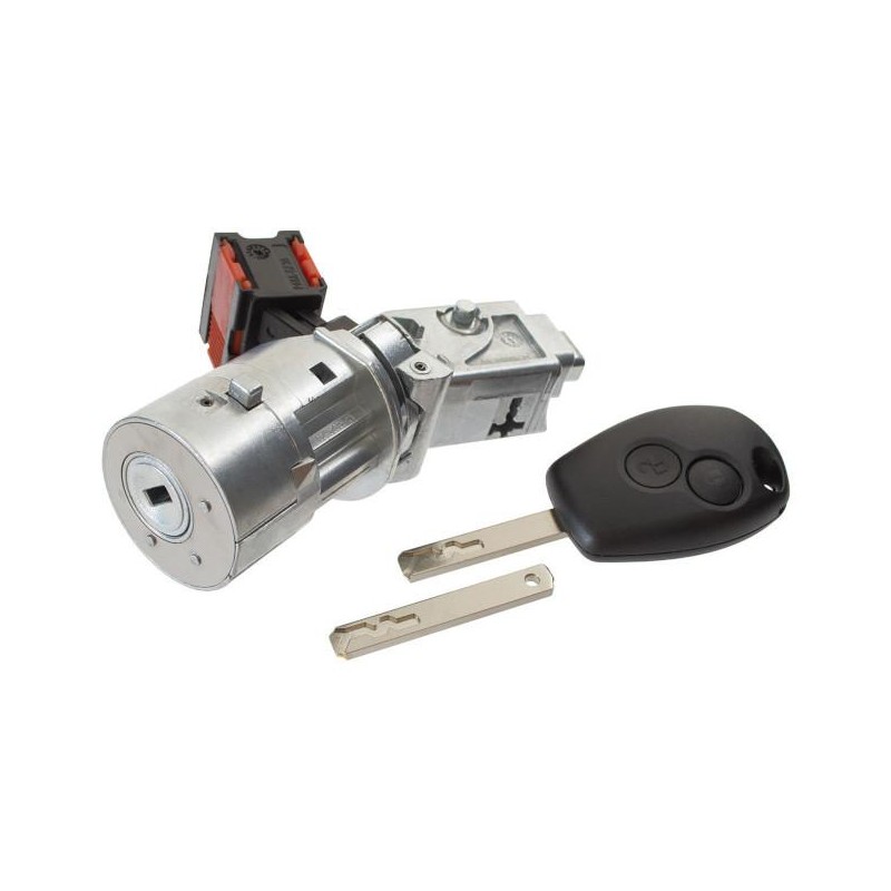 Steering lock ignition switch + 2 keys for Renault Clio 3, Kangoo, Modus, Master 3, Trafic 3, Twingo 2