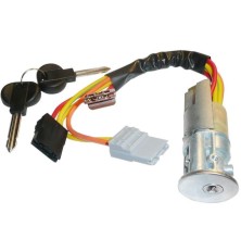 Steering lock ignition switch + 2 keys for Citroen, Peugeot, and Fiat (4162W4, 9790461580)