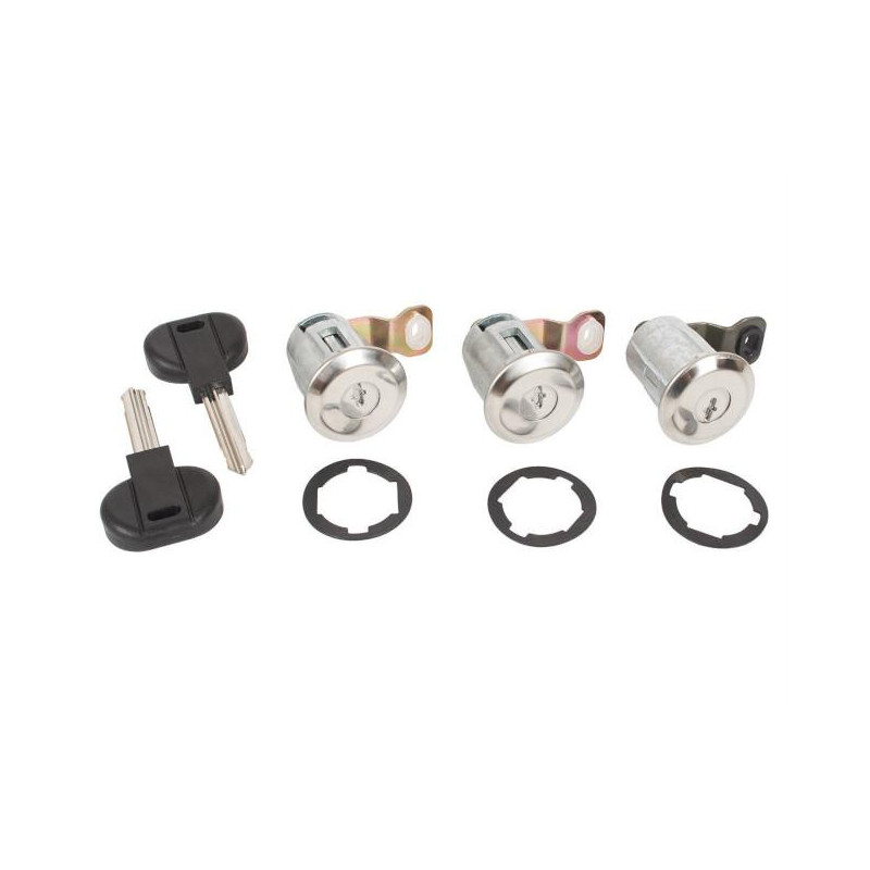 3 serrures barillets de porte Citroen Berlingo Xsara Peugeot Partner 4162Q4 - 4161H9