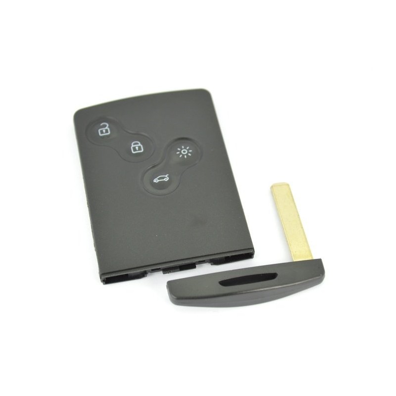 4-knops sleutelkaart Renault Megane, Grand Scenic, Koleos en Clio