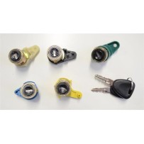 5 fechaduras de barril de porta Renault Kangoo 7701472590
