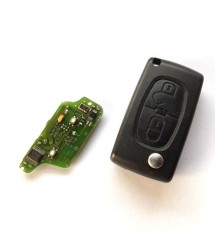 Mando a distancia electrónico original peugeot Citroën de 2 botones E33CI002