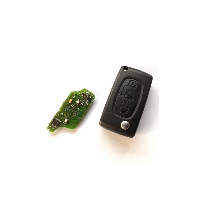 Original peugeot Citroen 2-button electronic remote control transmitter E33CI002