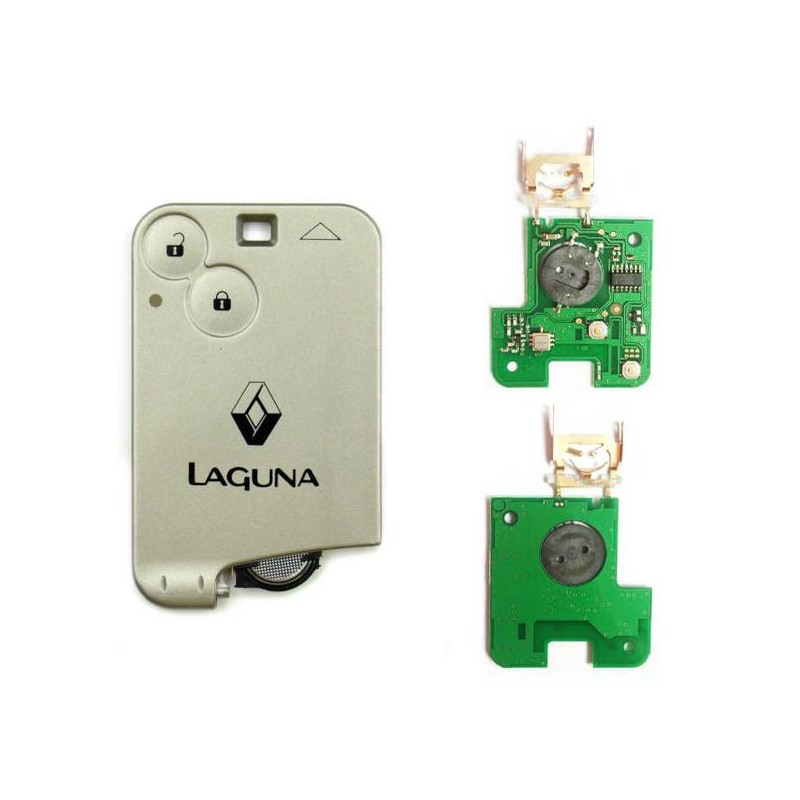Lector de tarjetas de 2 botones Renault Laguna 
