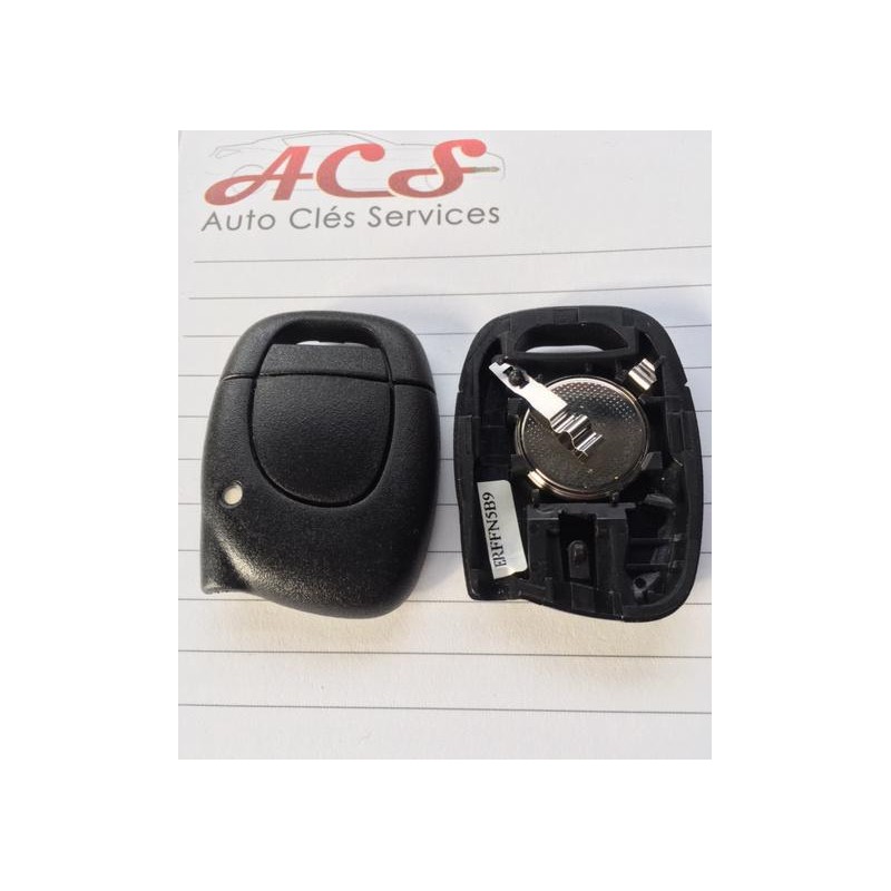 chave de caso de controle remoto 1 botão Renault Clio Twingo infravermelho IR