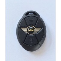 Carcasa superior para llave de Mini Cooper S, One, Convertible (R50, R52, R53) con logotipo y 3 botones