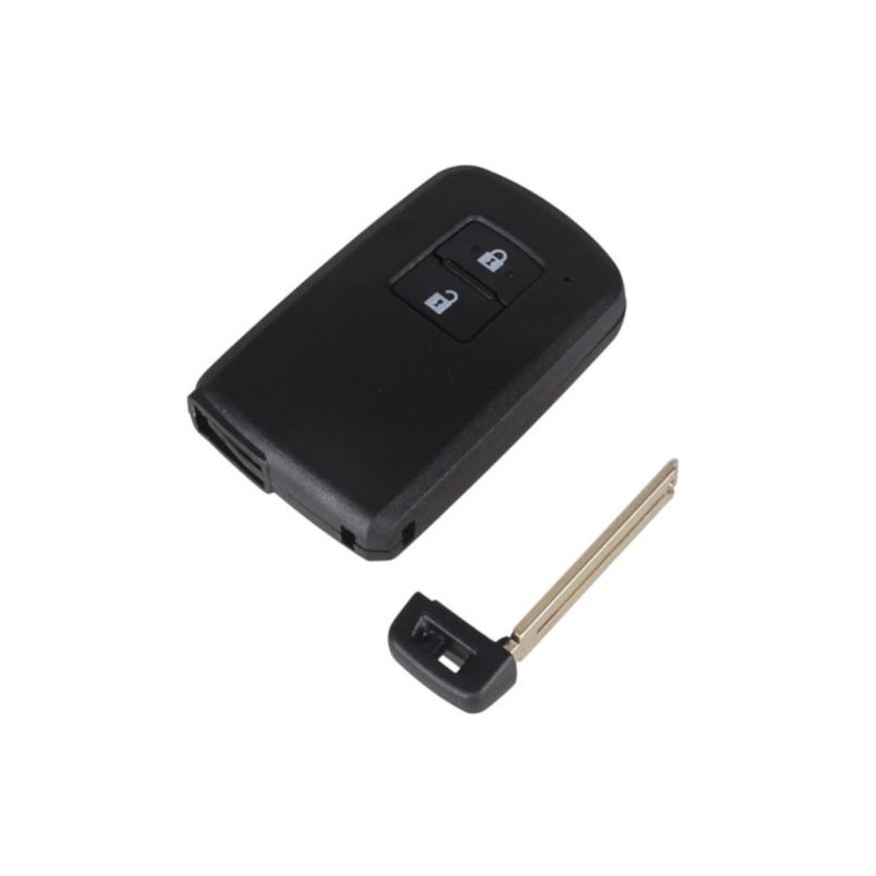 Cartão de caixa de Telecommand Toyota 2 botões Prado, Prius, Yaris, Verso