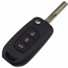 Boitier de télécommande clé plip 3 boutons Renault Twingo
