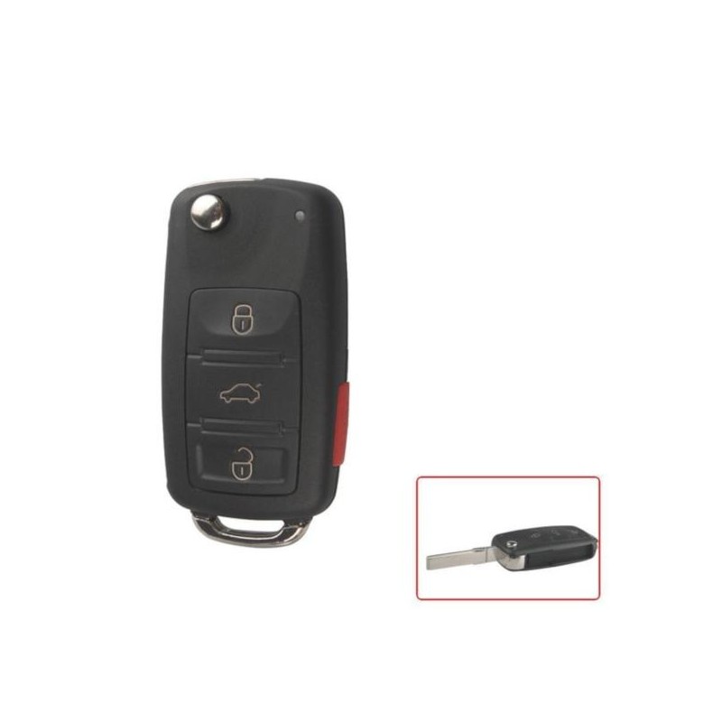 VW Touareg 3-button remote control transmitter