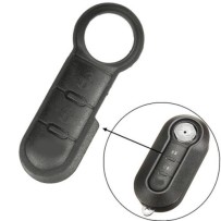Bouton 2 touches noir pour télécommande Fiat Peugeot Citroen