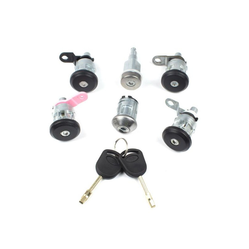 Kit neiman barrel door lock + 2 keys Ford Transit 1994 - 2006