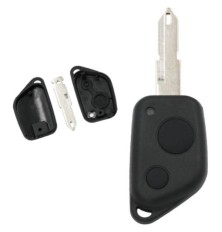 Peugeot 306 2-button HF key fob remote control case