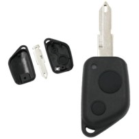 Estuche para mando a distancia de 2 botones HF para Peugeot 306
