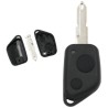 Estuche para mando a distancia de 2 botones HF para Peugeot 306
