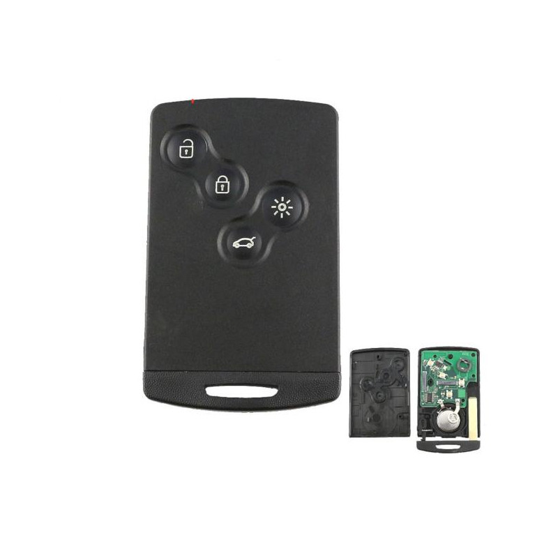 Transmitter remote control card Renault Laguna III Megane III 4 knoppen