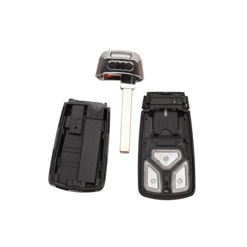Botier de coque de clé Audi A3, A4, A6, A8, TT, Q5, Q7...