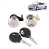 Kit de cilindros de cerradura de puerta Peugeot 206 9170N8 (2 cilindros)