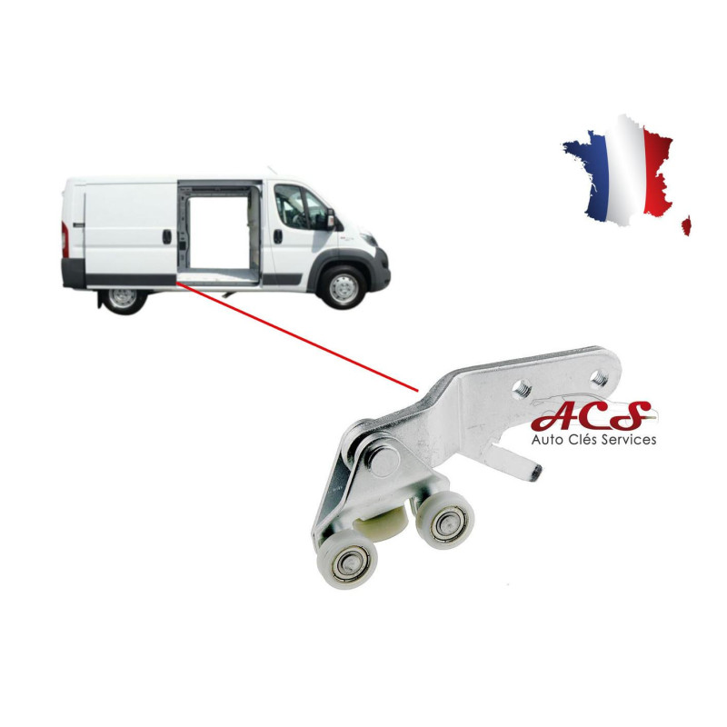 Galet guide de porte coulissante latérale Boxer Jumper Ducato 1334554080