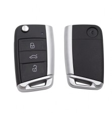 Plip caso chave 3 botões VW Volkswagen Golf VII 7, Polo Tiguan MK7