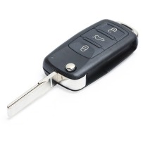 Carcasa para llave de 3 botones compatible con VW Touareg