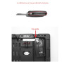 Boitier de télécommande coque clé plip 3 boutons Citroen C4 C6 CE0523