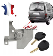 Serrure barillet de coffre Hayon Citroen BERLINGO Peugeot PARTNER 9170AJ