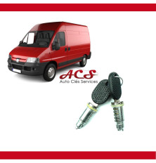 Barillet serrure de porte cylindre BOXER DUCATO JUMPER 02-06