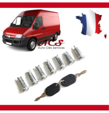 Barillets serrure de porte cylindre BOXER DUCATO JUMPER 94-02