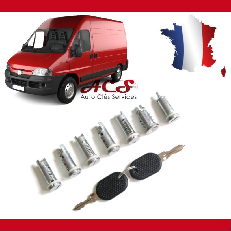 Barillets serrure de porte cylindre BOXER DUCATO JUMPER 94-02