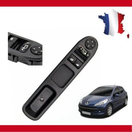 Botonera Alzavidrio Para Peugeot 207 Citroen C3 | Cuotas sin interés