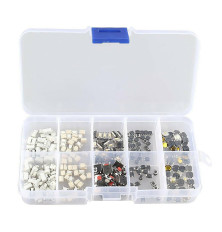 box of 280 push buttons switch 28 different models