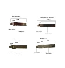 Plip caso chave 3 botões VW Volkswagen Golf VII 7, Polo Tiguan MK7 Plip caso chave 3 botões VW Volkswagen Golf VII 7, Polo Tiguan MK7