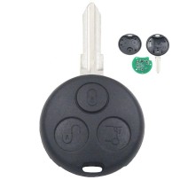 3 controle remoto do transmissor de botão Smart Fortwo Forfour Roadster A4508200297