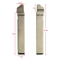 Llave virgen HU162T para VW Volkswagen Seat Skoda