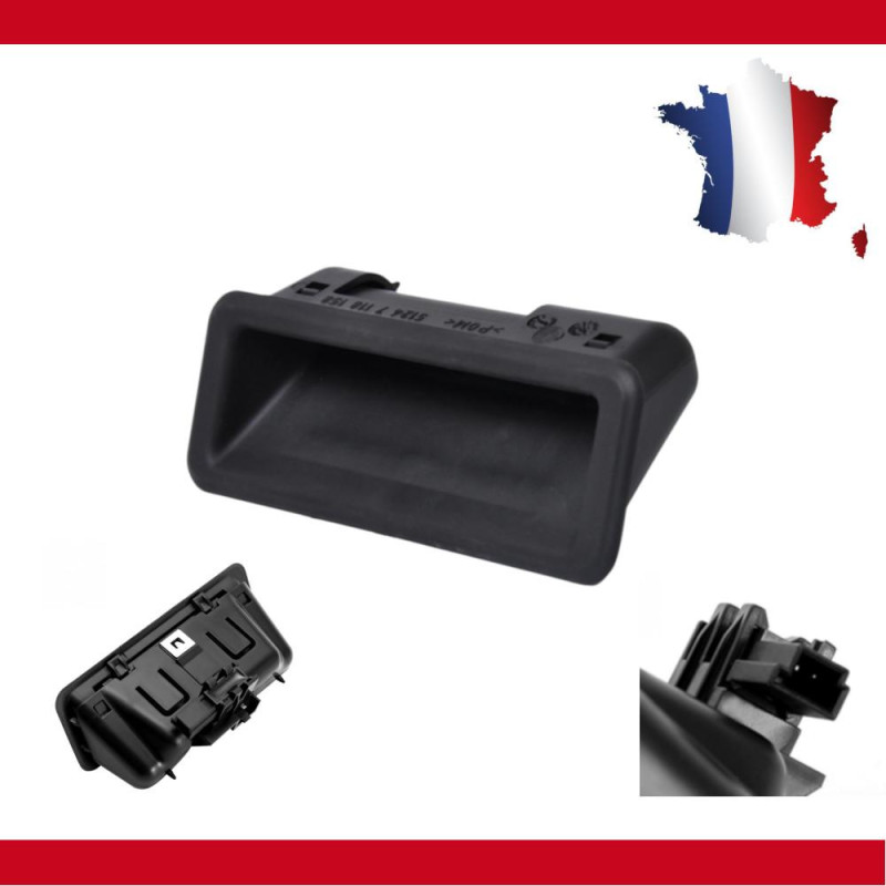 Poignee bouton palpeur contacteur de coffre hayon BMW X1 X5 X6 E90 E88 E60