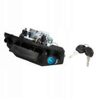 Rear tailgate door handle with lock for VW T4 701829239E