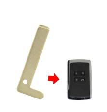 Llave virgen para tarjeta Renault de 4 botones