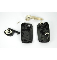 Remote key shell 2 buttons Iveco Daily FT12