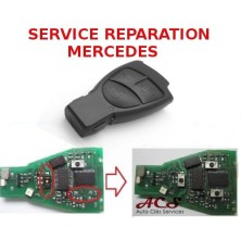 Mercedes A, C, E, S, CLK, and Vito key remote control repair service