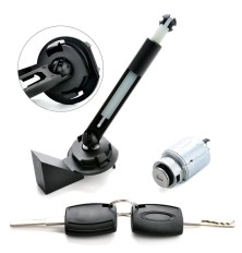 Kit de reparación del cilindro de la cerradura del capó del Ford Focus MK2 + 2 llaves