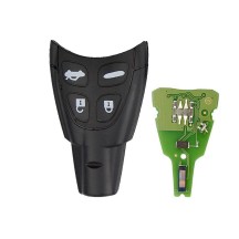 Télécommande émetteur 2 Boutons Compatible Peugeot 207 (2006-2012) – Fréquence 433MHz, Avec Pile, Référence 6490EE