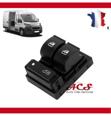 Interrupteur bouton commande lève vitre Peugeot Boxer Citroen Jumper Ducato 6490X9