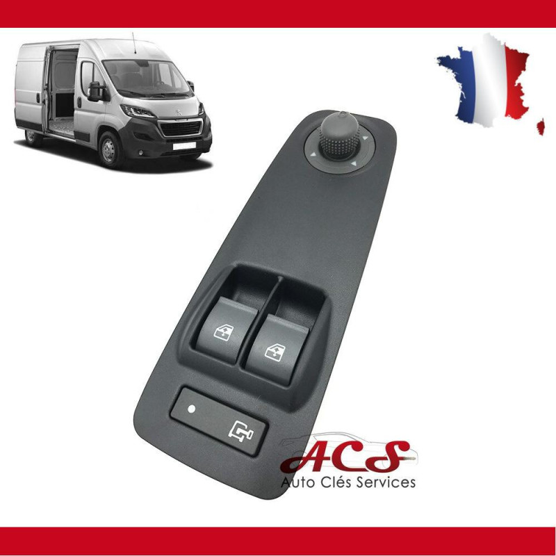 Interrupteur bouton commande lève vitre Peugeot Boxer Citroen Jumper Ducato 6490X9